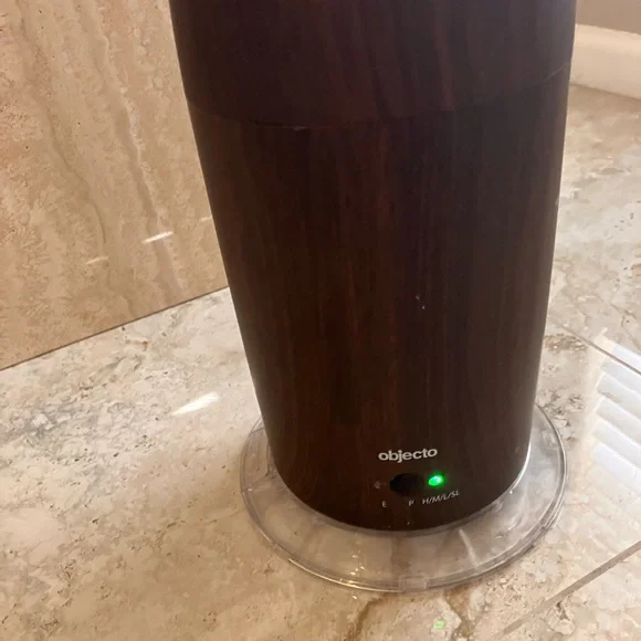 Objecto W7 Ultrasonic Aromatherapy Humidifier/Diffuser Dark Grain HW-36DK - Picture 8 of 13